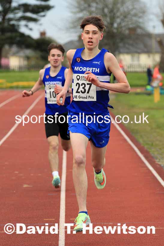 1500 metres, 2023 NE Grand Prix 1, Monkton. Photo: David T. Hewitson/Sports for All Pics